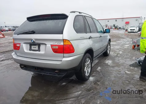 2001 BMW X5 3.0 z USA, uszkodzony, nr VIN WBAFA53551LM78021